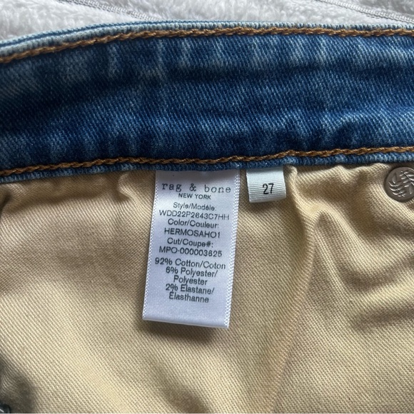 Rag & Bone Dre Boyfriend Jeans in Hermosa - Picture 10 of 11